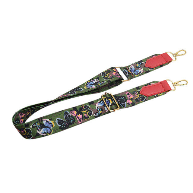 Load image into Gallery viewer, Women Lady Colorful Cotton Boho Chain Rivet Strap Belt for Shoulder Bag Replacement Crossbody Strap Women Bags Accessories #6M