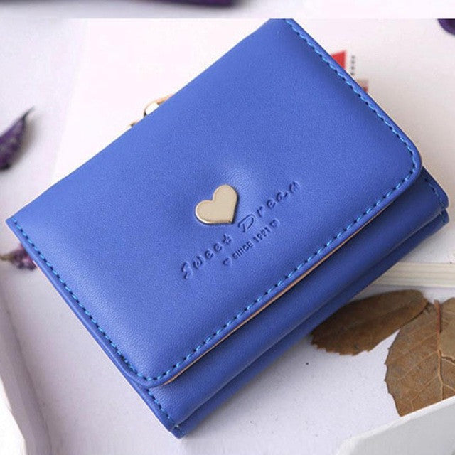 Load image into Gallery viewer, 2016 Women Wallets Lady Leather Clutch Short Wallet Card Holder Purse Bag Wallets carteras mujer Ladies Purse sacoche homme #25