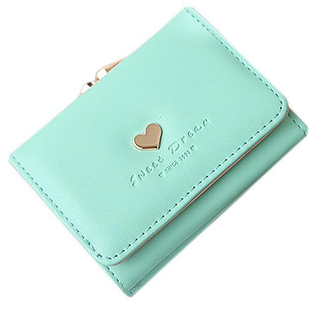 Load image into Gallery viewer, 2016 Women Wallets Lady Leather Clutch Short Wallet Card Holder Purse Bag Wallets carteras mujer Ladies Purse sacoche homme #25