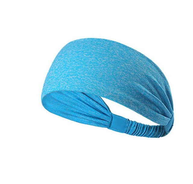 Load image into Gallery viewer, Fashion Fitness Headband Women Knitted Turban Head Warp Hair Band Wide Elastic Headband Yoga Lady Girls hair accessories